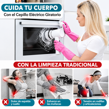 Cepillo de Limpieza Eléctrico - CleanTech