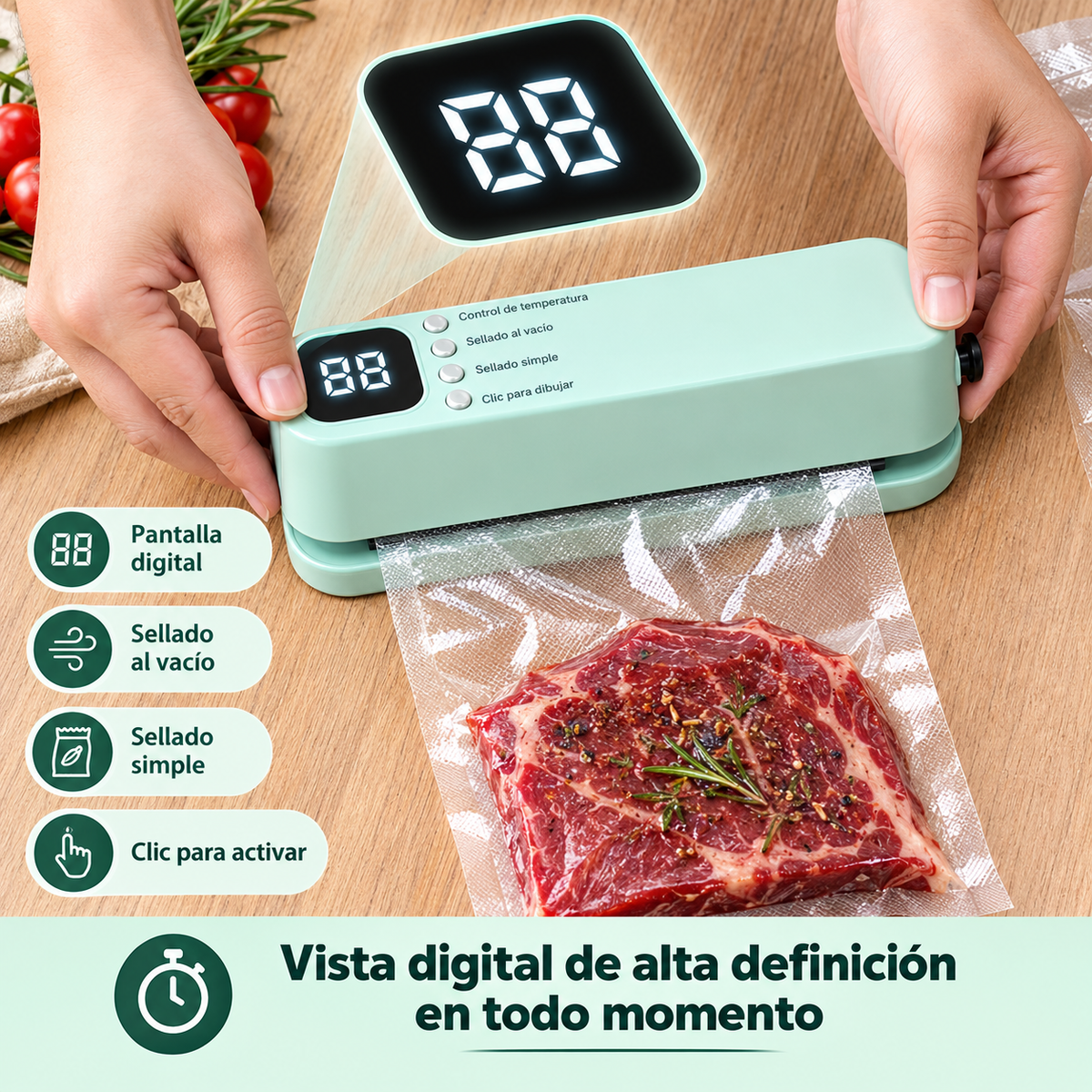 Mini Máquina de Sellado al Vacío - FreshLock