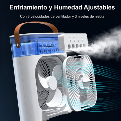 Ventilador humidificador de nebulización blanco (Nebula Pure)