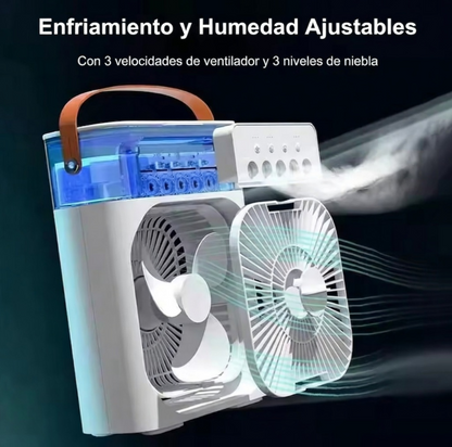 Ventilador humidificador de nebulización blanco (Nebula Pure)